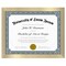 American 8.5x11 Diploma Frame - Certificate Photo Frame - Shatter Resistant Glass - Adjustable Hanging Hardware for Horizontal or Verticle Wall Display - Includes Easel